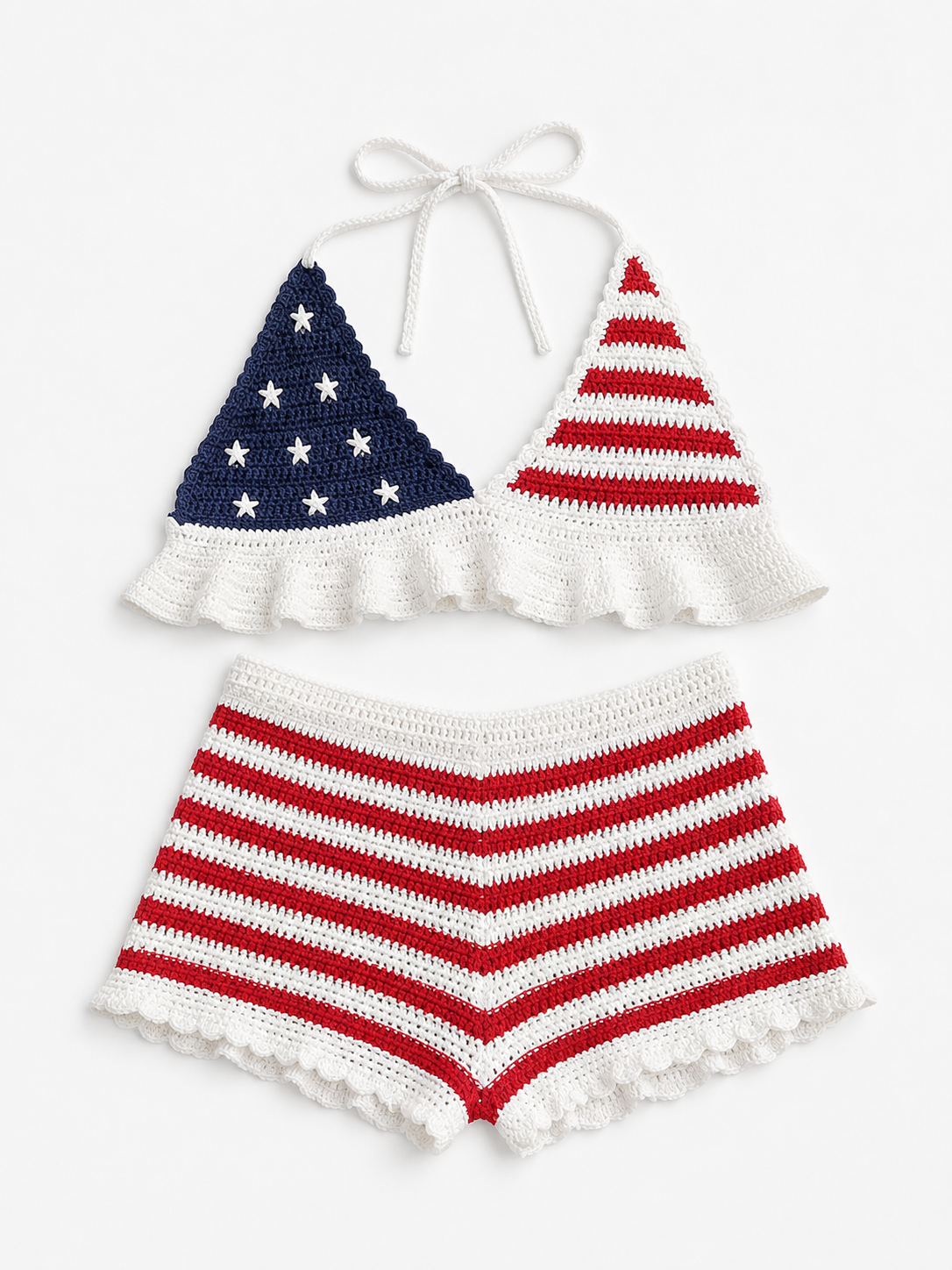 USA Crochet Set