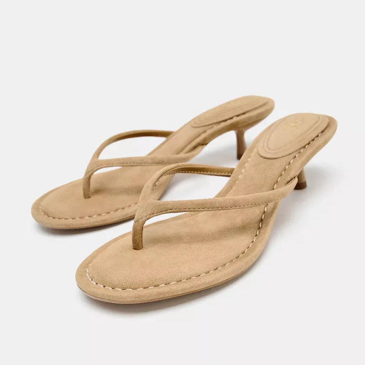 Square Toe Kitten Heels