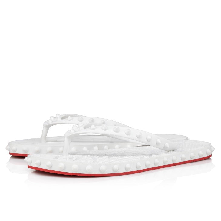 Studded Red Sole Flip Flops