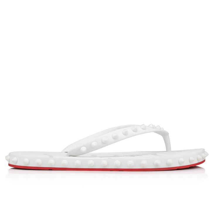Studded Red Sole Flip Flops