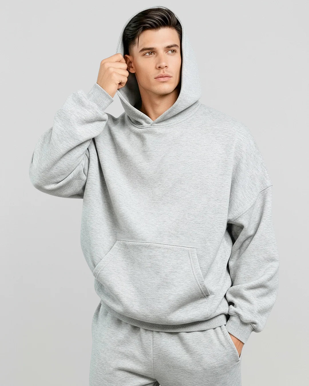 Heather Grey Lounge Sweatsuit