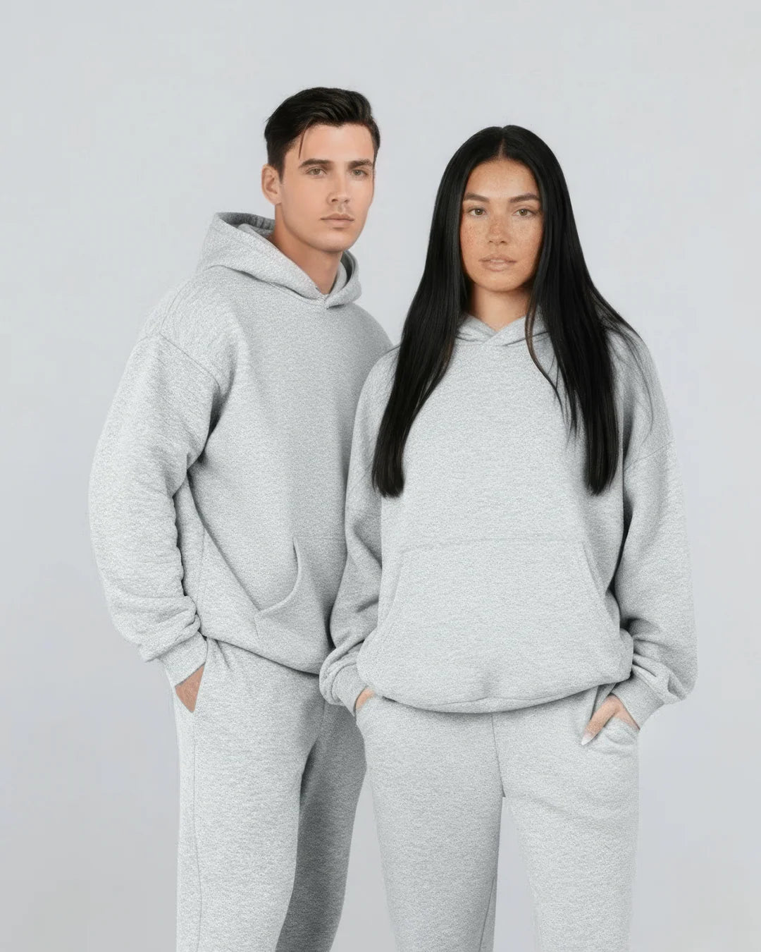 Heather Grey Lounge Sweatsuit