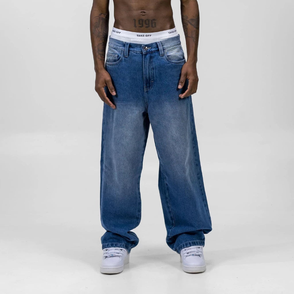 Baggy Wide-Leg Jeans
