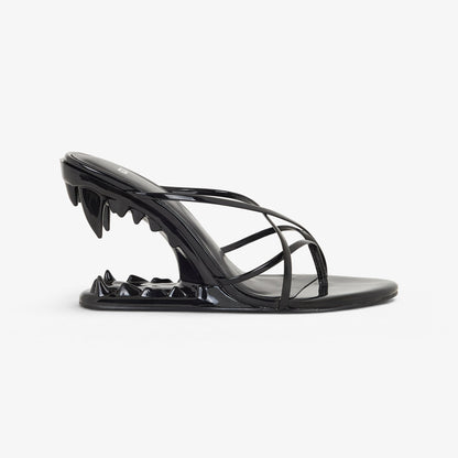 Fang Sculpted Heels