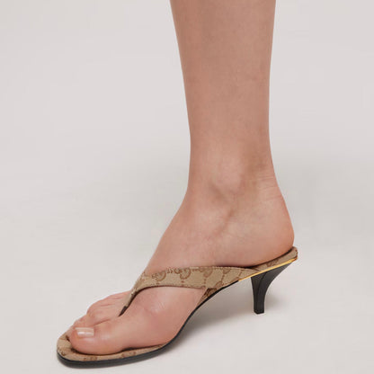 Luxury Kitten Heel Sandals
