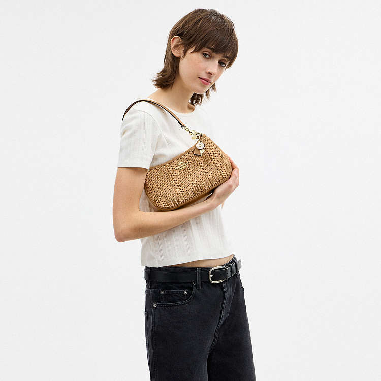 Woven Mini Shoulder Bag