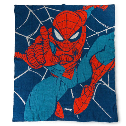 Spider-Man Feather Knit Throw Blanket
