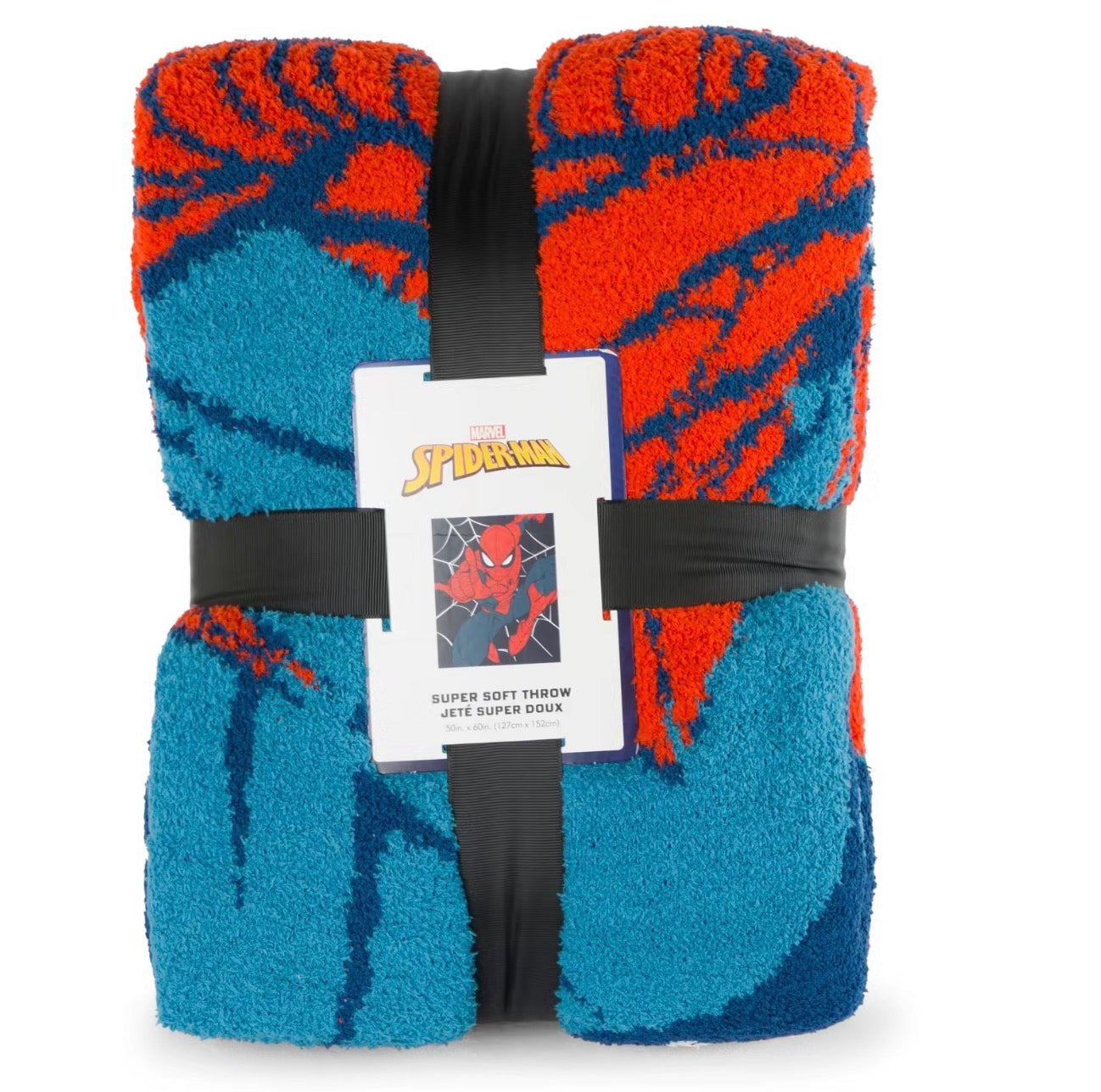 Spider-Man Feather Knit Throw Blanket