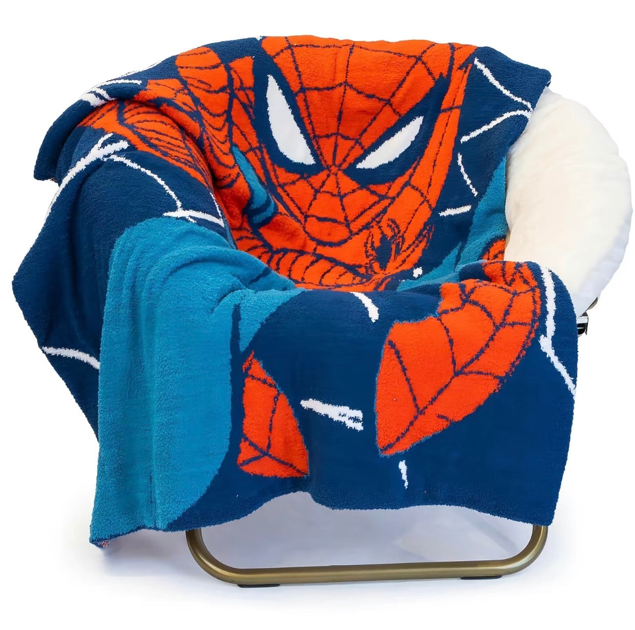 Spider-Man Feather Knit Throw Blanket