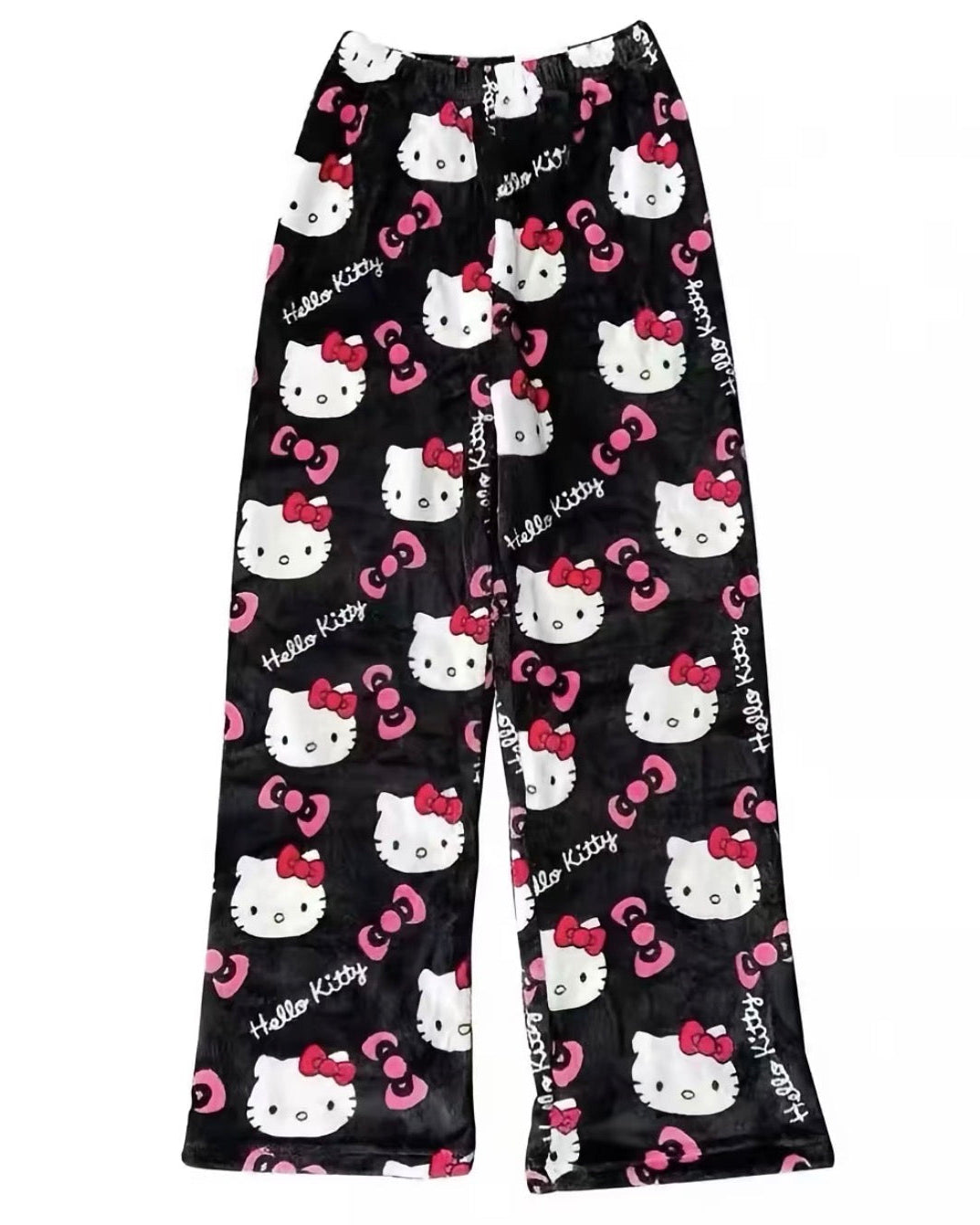 Plush Kitty Pajama Pants