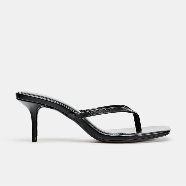 Square Toe Kitten Heels