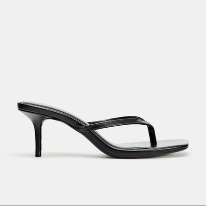 Square Toe Kitten Heels