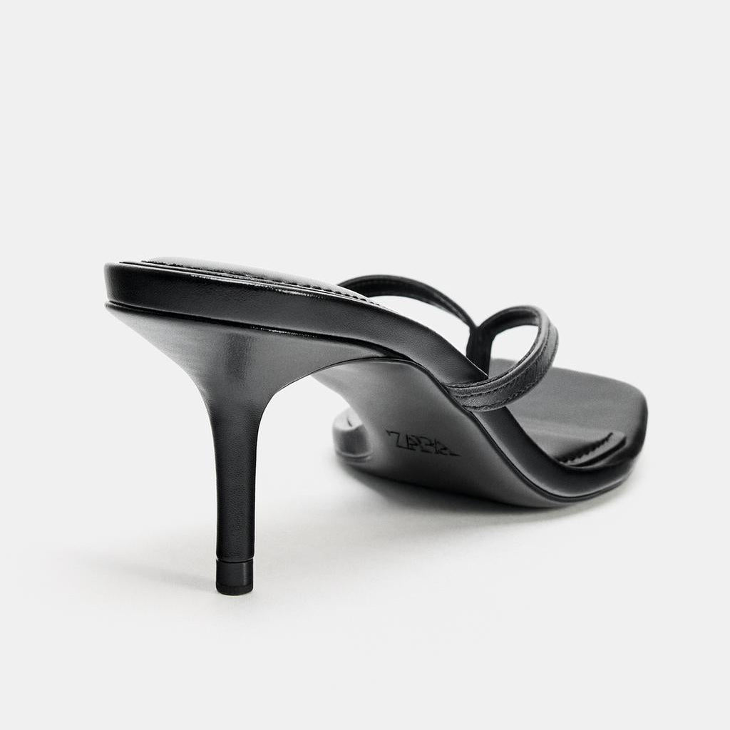 Square Toe Kitten Heels