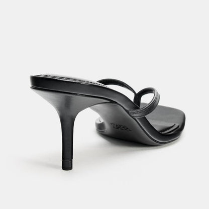 Square Toe Kitten Heels